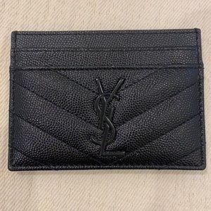 ysl keychain card holder